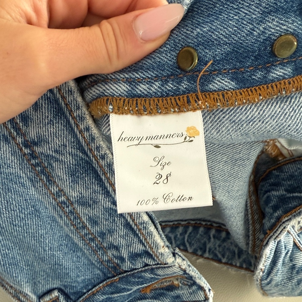 Heavy Manners Blue Denim Jeans - Picture 4 of 4